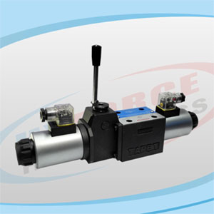 YJ4WE Series Solenoid Operated Directional Control Valves with Manual Control Lever